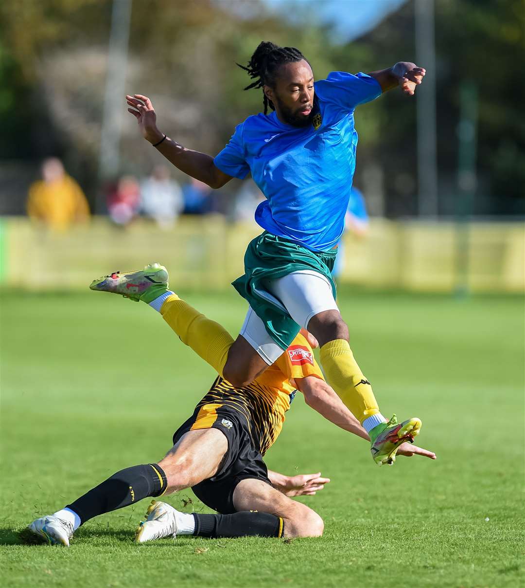 Ashford United went second after winning 3-1 at Littlehampton. Picture: Ian Scammell