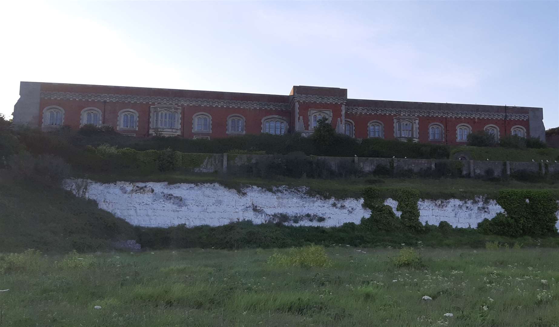 Citadel officers' quarters, as viewed from a public footpath. Picture: Sam Lennon KMG