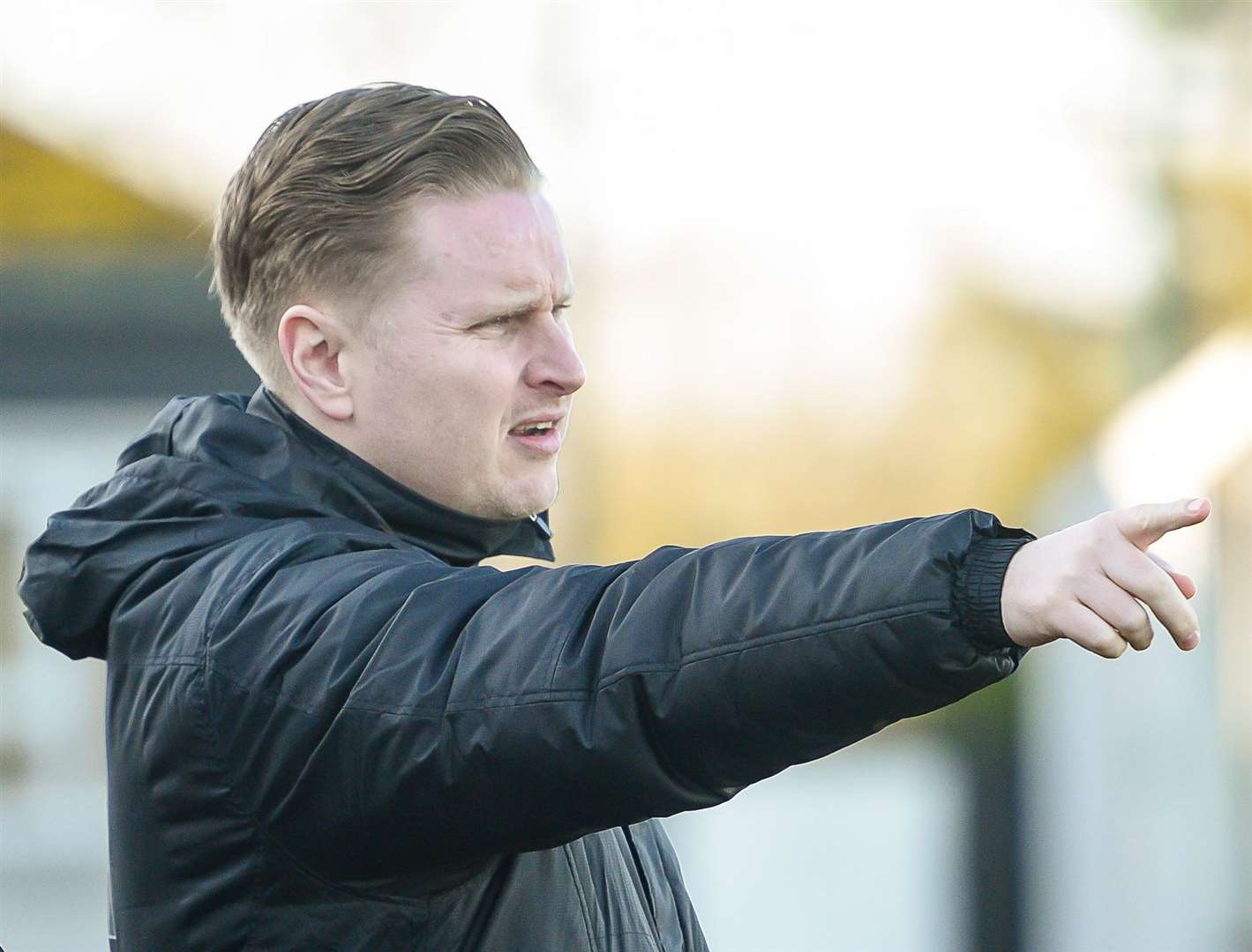 Sittingbourne manager Nick Davis Picture: Alan Langley