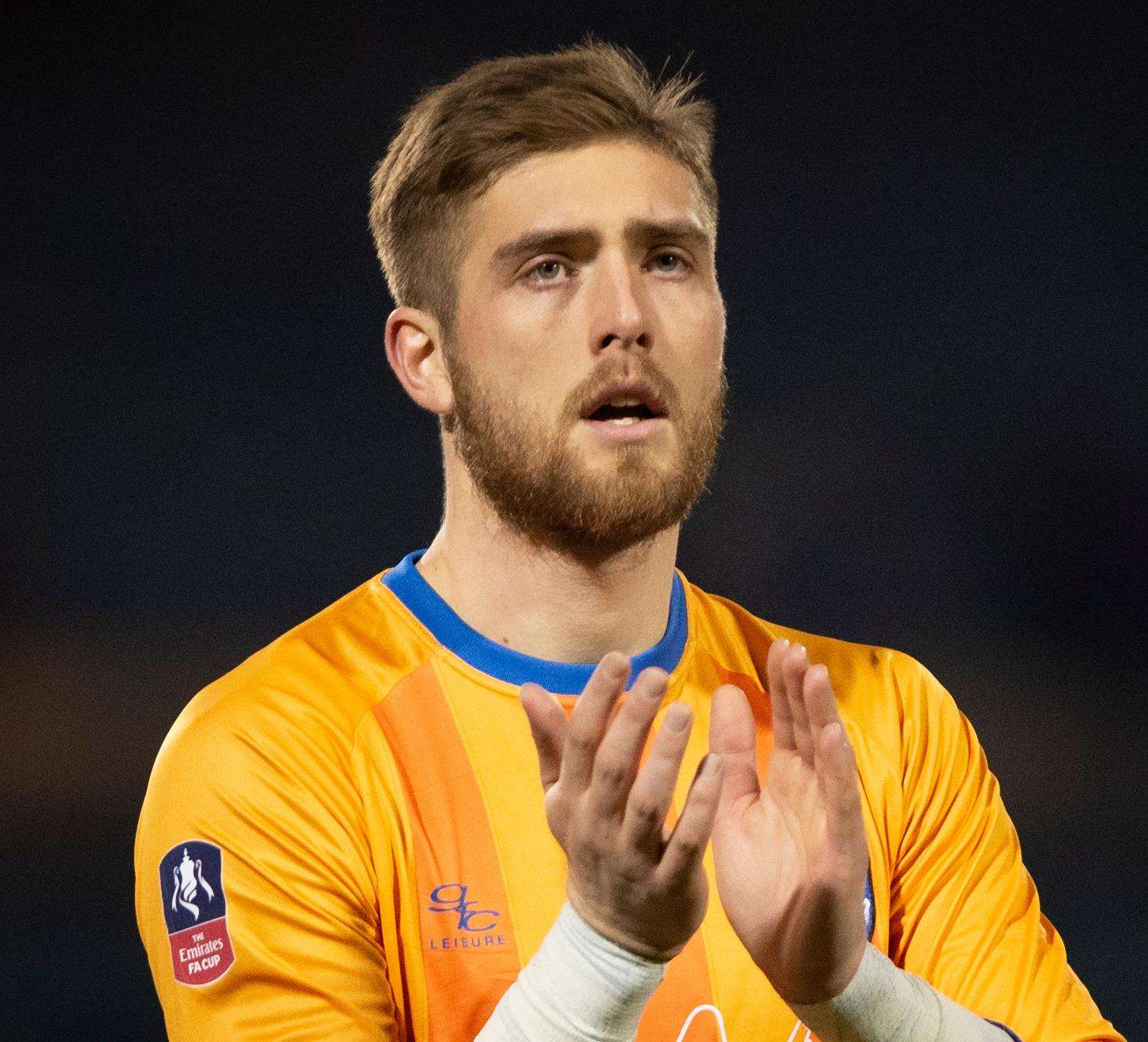 Tomas Holy thanks the Gills support at the final whistle Picture: Ady Kerry