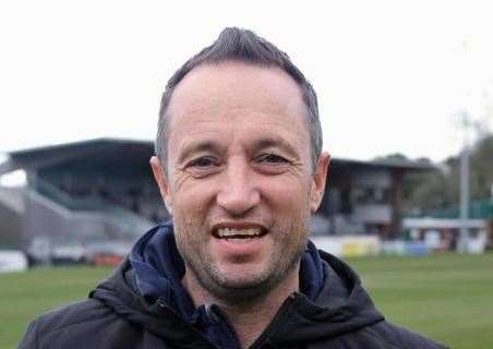 Dover boss Jake Leberl. Picture: Dover Athletic FC