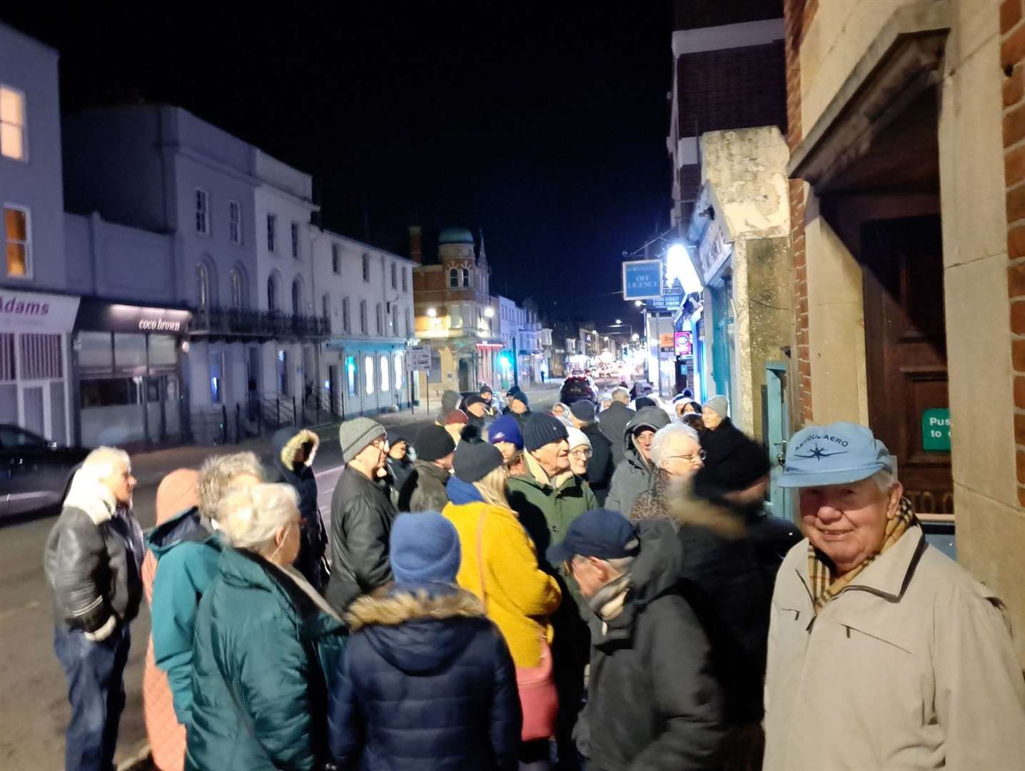 A public meeting had to be abandoned earlier this year after too many people arrived