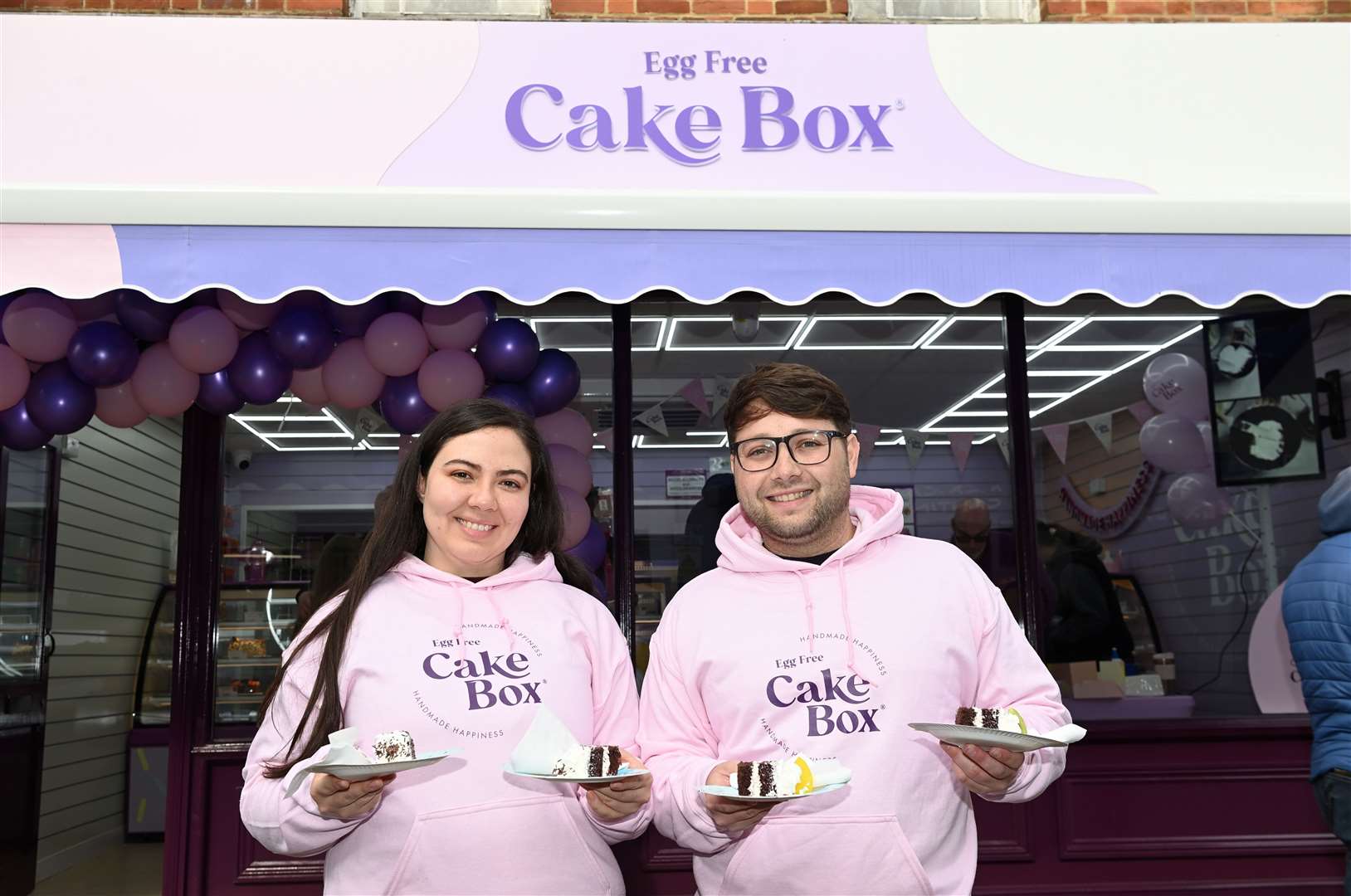 The new Cake Box store had its grand opening in Sittingbourne on Saturday, March 16. Picture: Cake Box