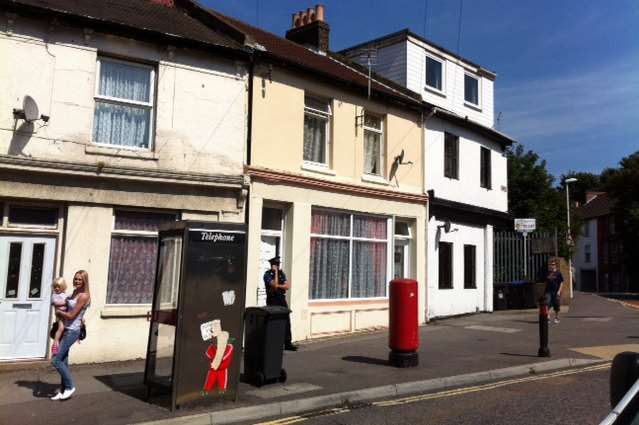 Where the body was found in East Street