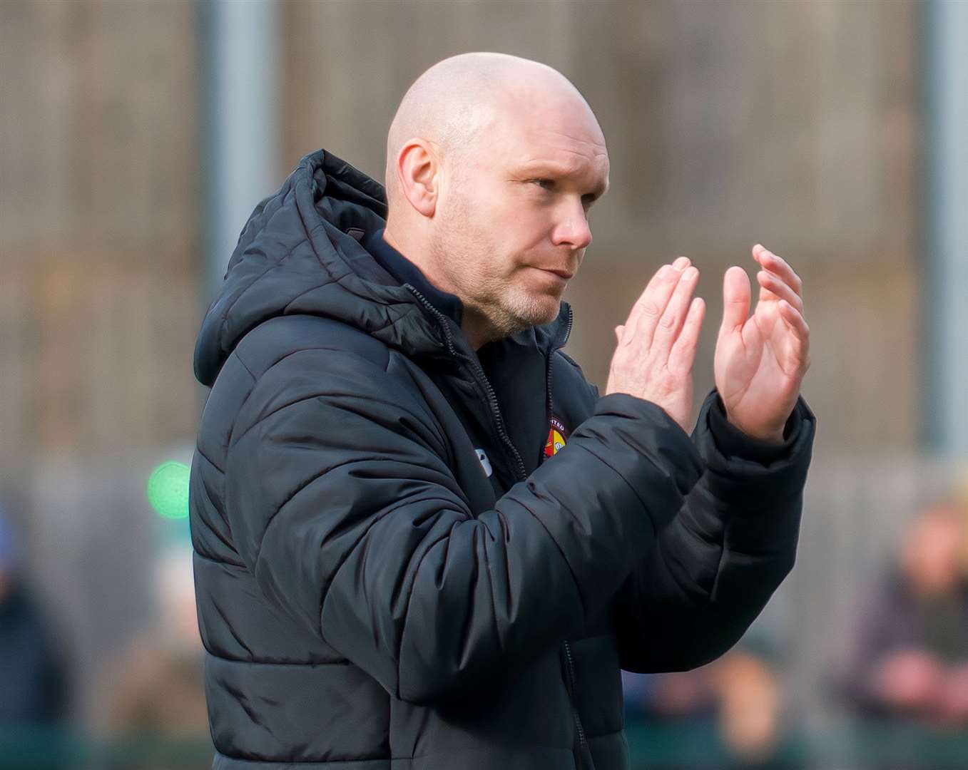 Tommy Fogarty is enjoying working under Ebbsfleet manager Danny Searle. Picture: Ed Miller/EUFC