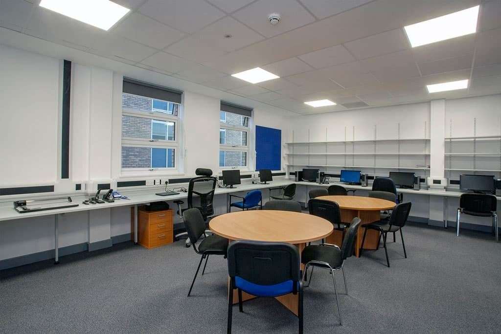 One of the new classrooms