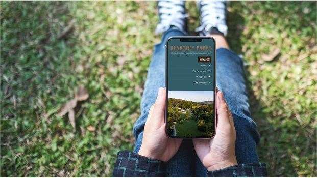 The website can be viewed and used on a range of devices, including smartphones. Picture: Dover District Council