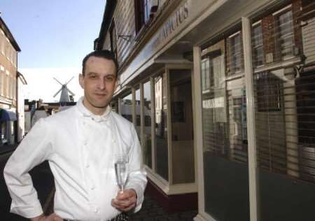 Michelin star chef and owner of Restaurant Apicius, Timothy Johnson. File image by John Wardley