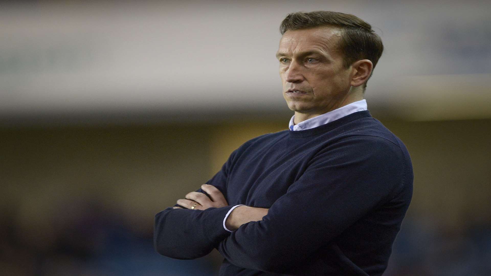 Gillingham manager Justin Edinburgh Picture: Barry Goodwin