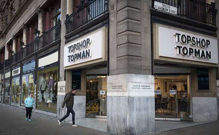 Topshop owners Arcadia hired administrators in November 2020. Picture: Jane Barlow/PA