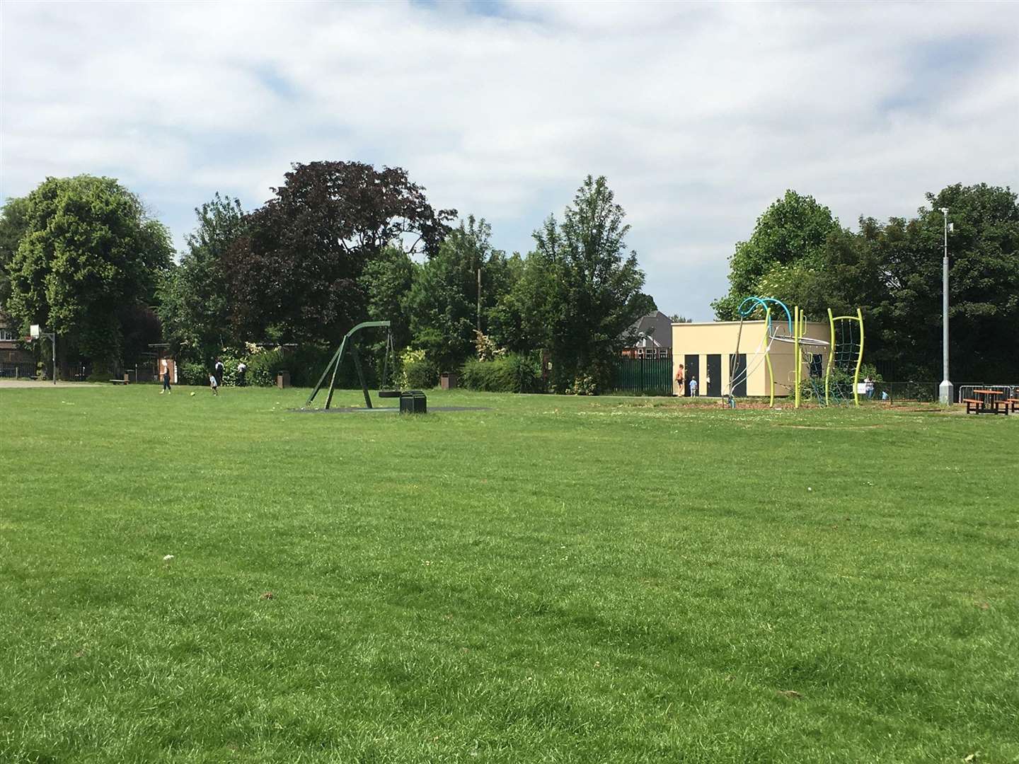 Woodlands Park, Gravesend, where the assault took place. (2448823)