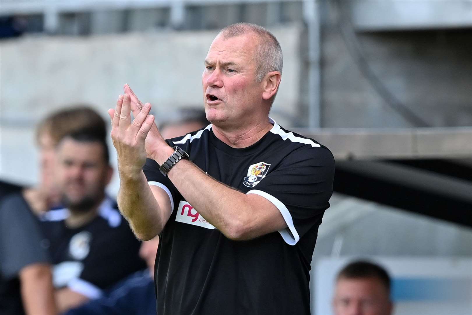 Dartford manager Alan Dowson. Picture: Keith Gillard