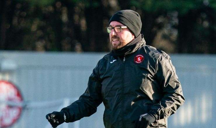 Chatham Town Women's interim manager Jesus Cordon @ChathamTownWFC