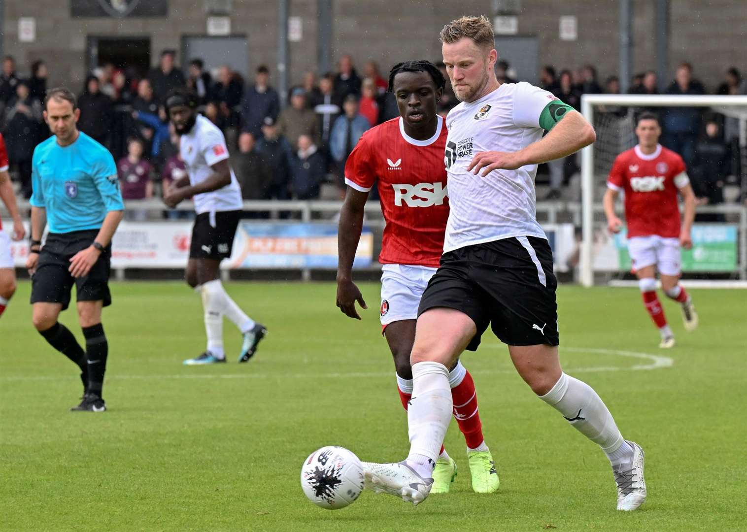 Josh Hill is excited to play for Dartford boss Ady Pennock. Picture: Keith Gillard