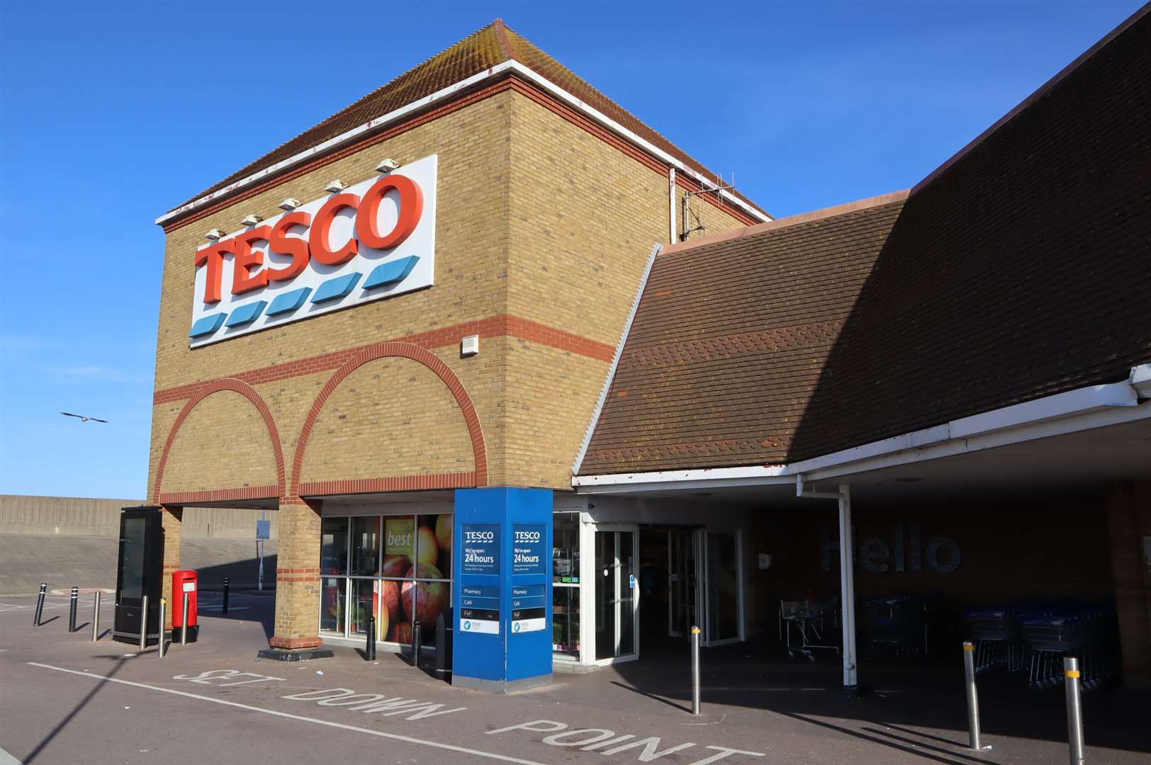 It was alleged to have happened in the Sheerness Tesco supermarket