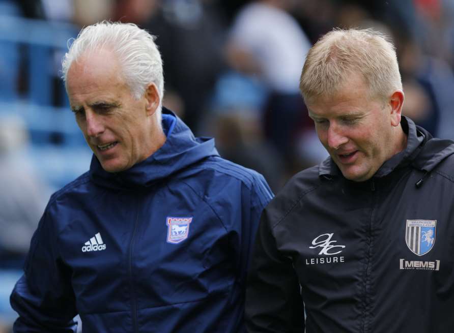 Gillingham head coach Ady Pennock Picture: Andy Jones