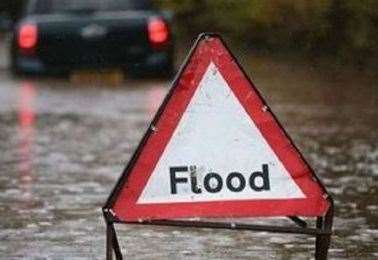 Five flood alerts are in place across Kent. Picture: Stock