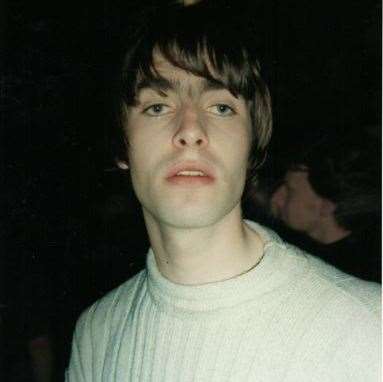 Liam Gallagher at The Forum in Tunbridge Wells in 1994. Image: Stephen Geer