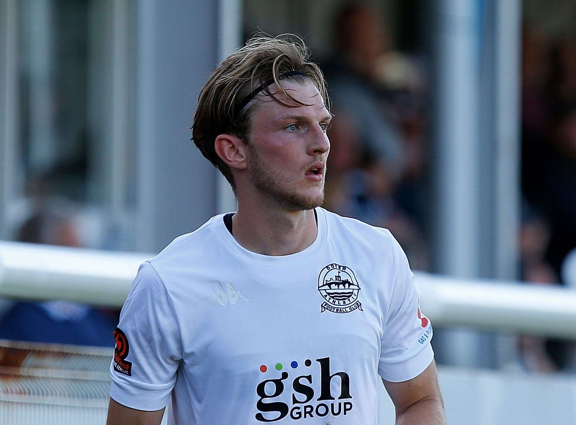 Dover hope defender Danny Collinge could be fit to return for their match against Stockport. Picture: Andy Jones