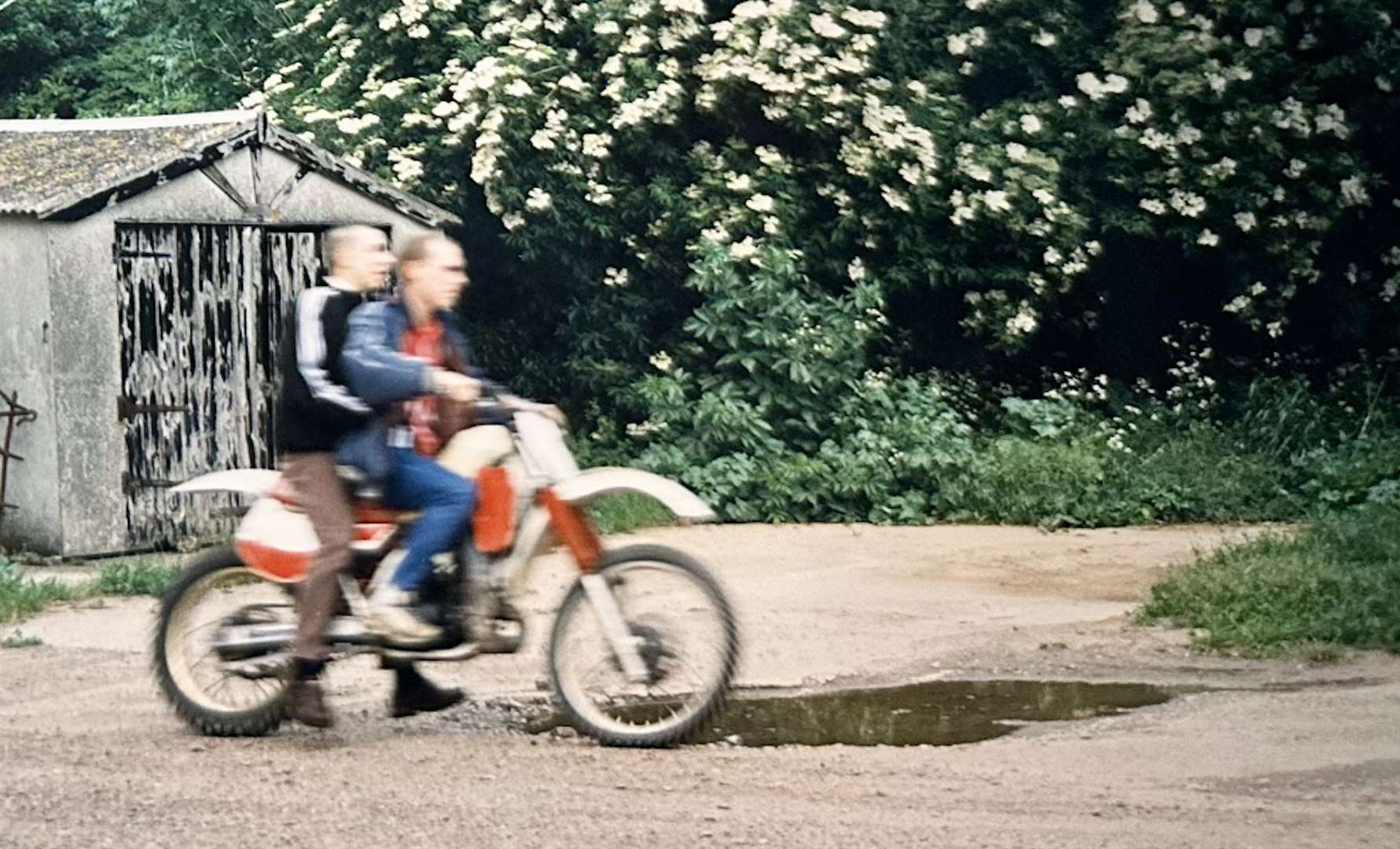 Farmer Jonathan Tapp says youths used to ride motorcycles down the footpath. Picture: Jonathan Tapp