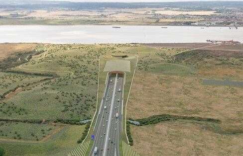 The proposed northern tunnel entrance to the Lower Thames Crossing. Picture: Joas Souza Photographer