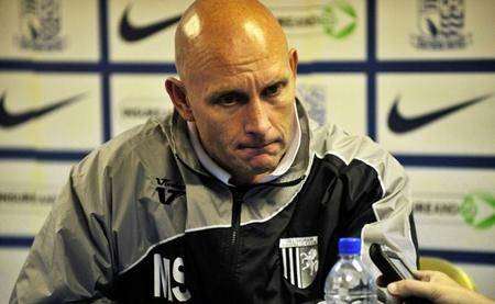 Gills boss Mark Stimson faces some tough questions following a last-gasp away defeat at Southend on Friday night. Picture: Barry Goodwin