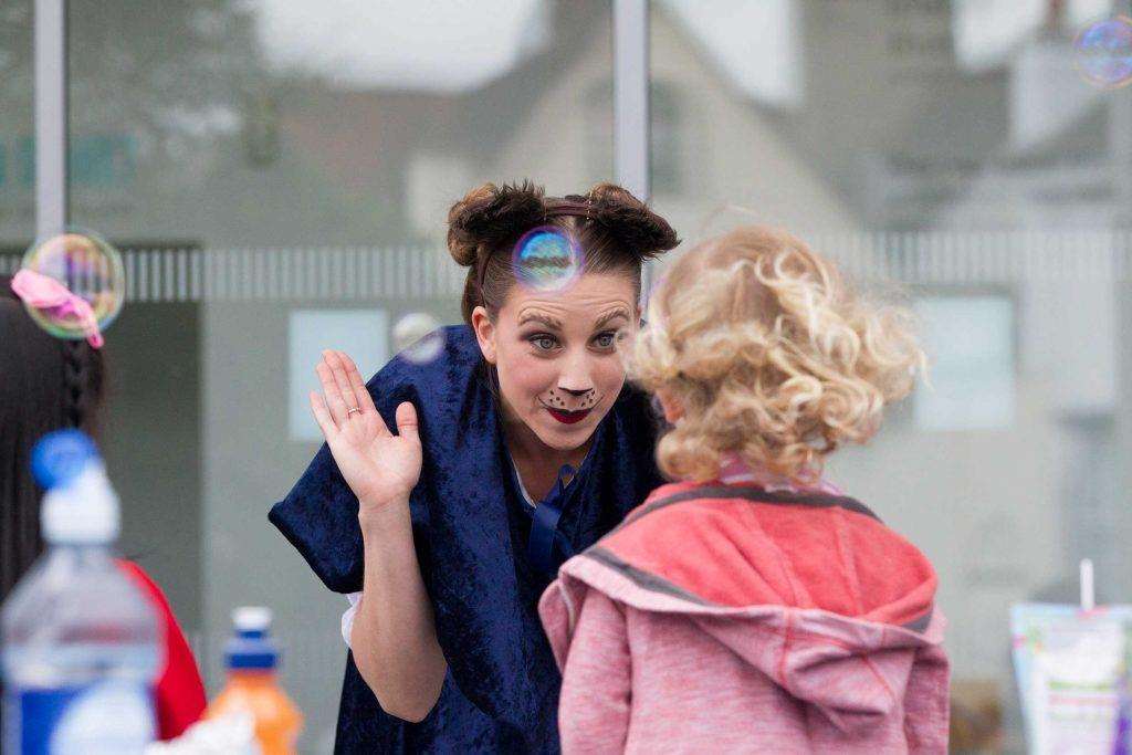 The Mad Hatters tea Party is part of the Little Words children's festival