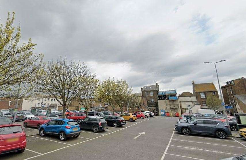 Middle Street Car Park, Deal. Picture: Google