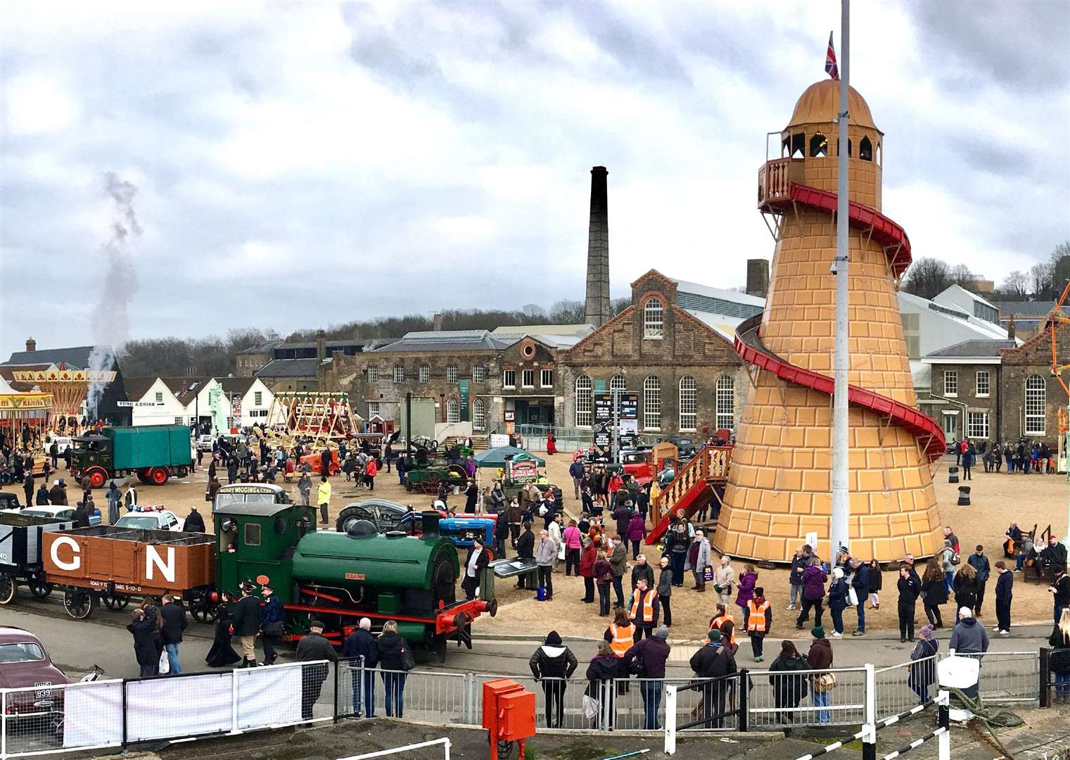 The Festival of Steam and Transport will be back at the dockyard this Easter.