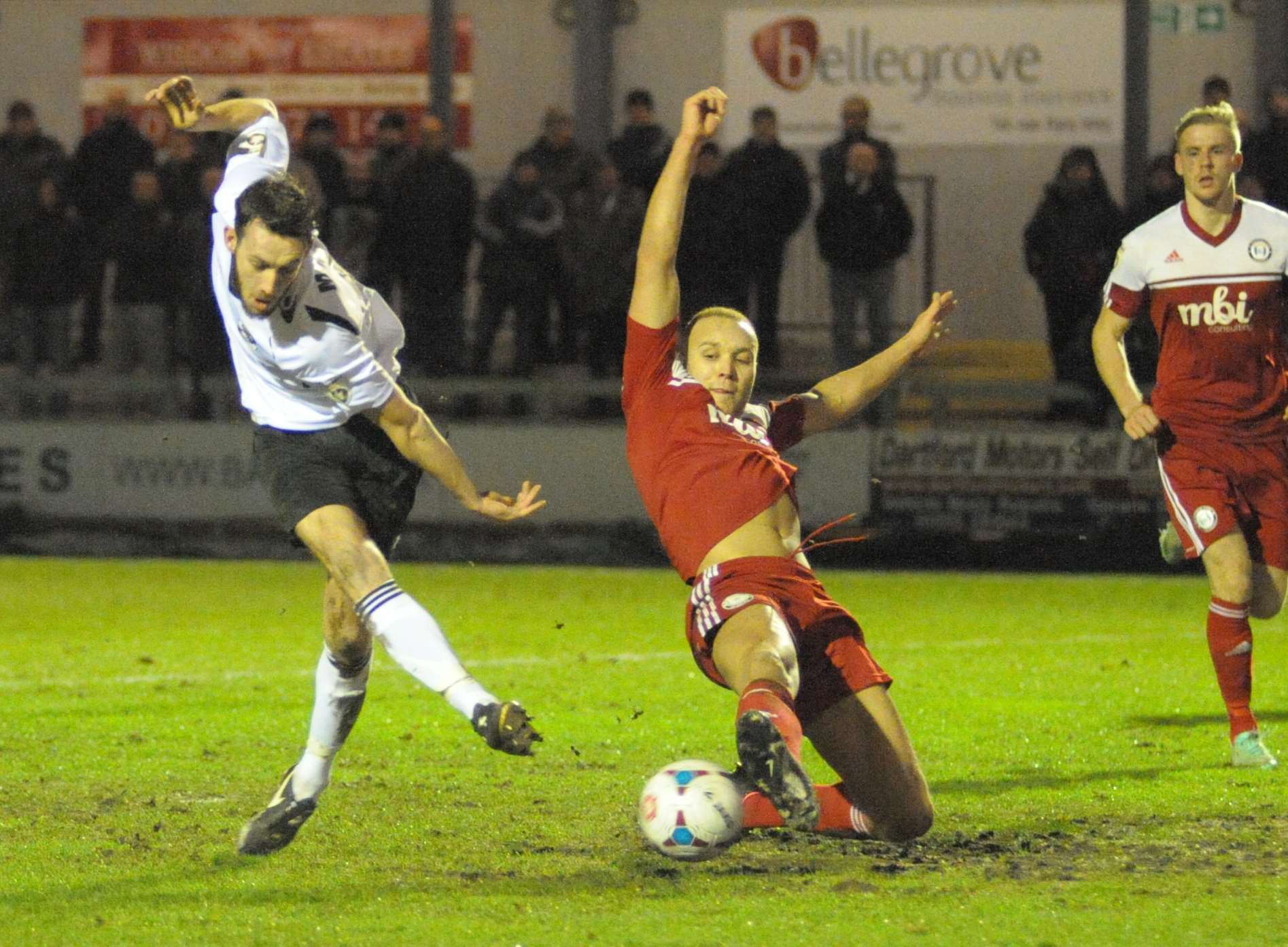 Rory McAuley (left) has been travelling from Norwich to Dartford all season Picture: Steve Crispe