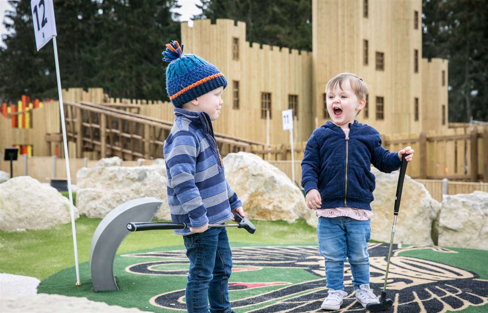 Adventure Golf at Leeds Castle. Picture: www.matthewwalkerphotography.com