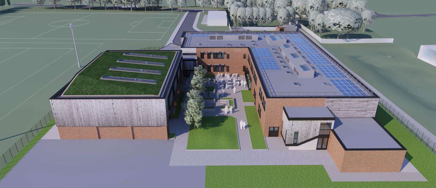 Construction of the Hadlow Rural Community School, which will be located in the Hadlow College estate, will begin next month