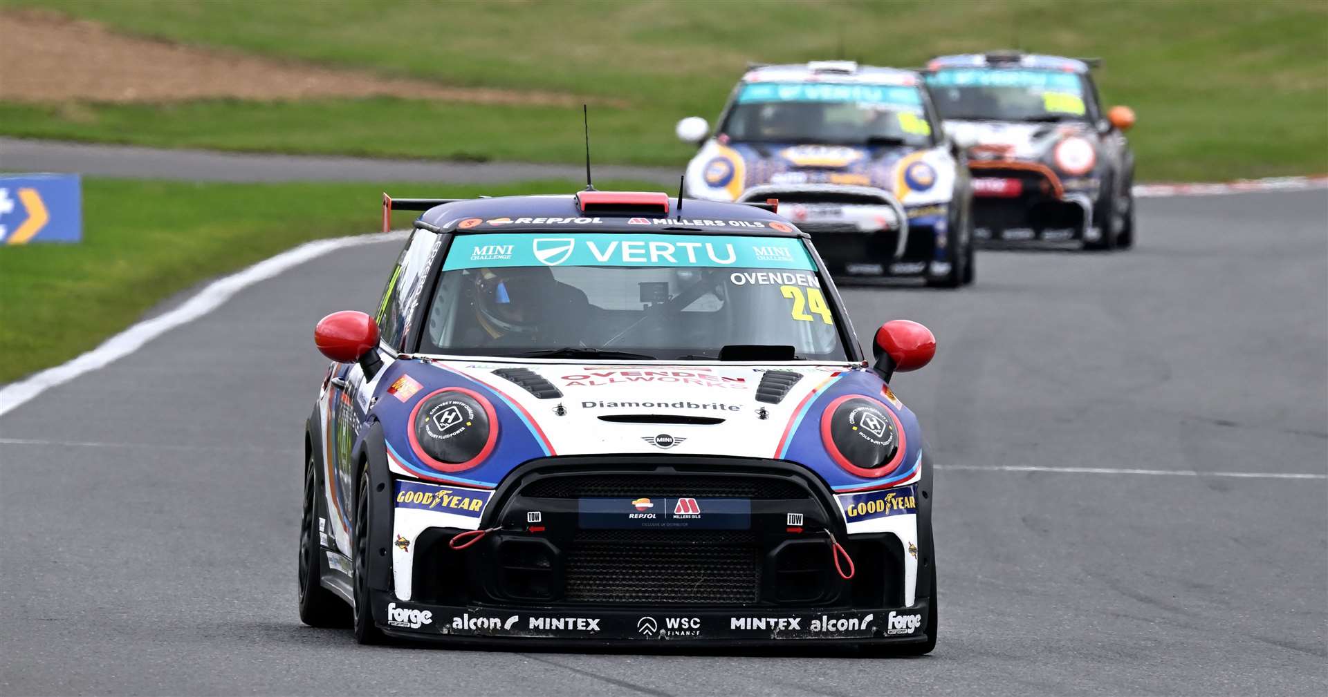 Tom Ovenden, from Adisham near Canterbury, did not enjoy much luck at Brands, but claimed a fifth-place finish in race three. He was caught up in an incident at Surtees in race one and suffered power steering failure in the second encounter. The former rallycrosser was sixth in the overall standings and third in the Rookie Cup. Picture: Simon Hildrew