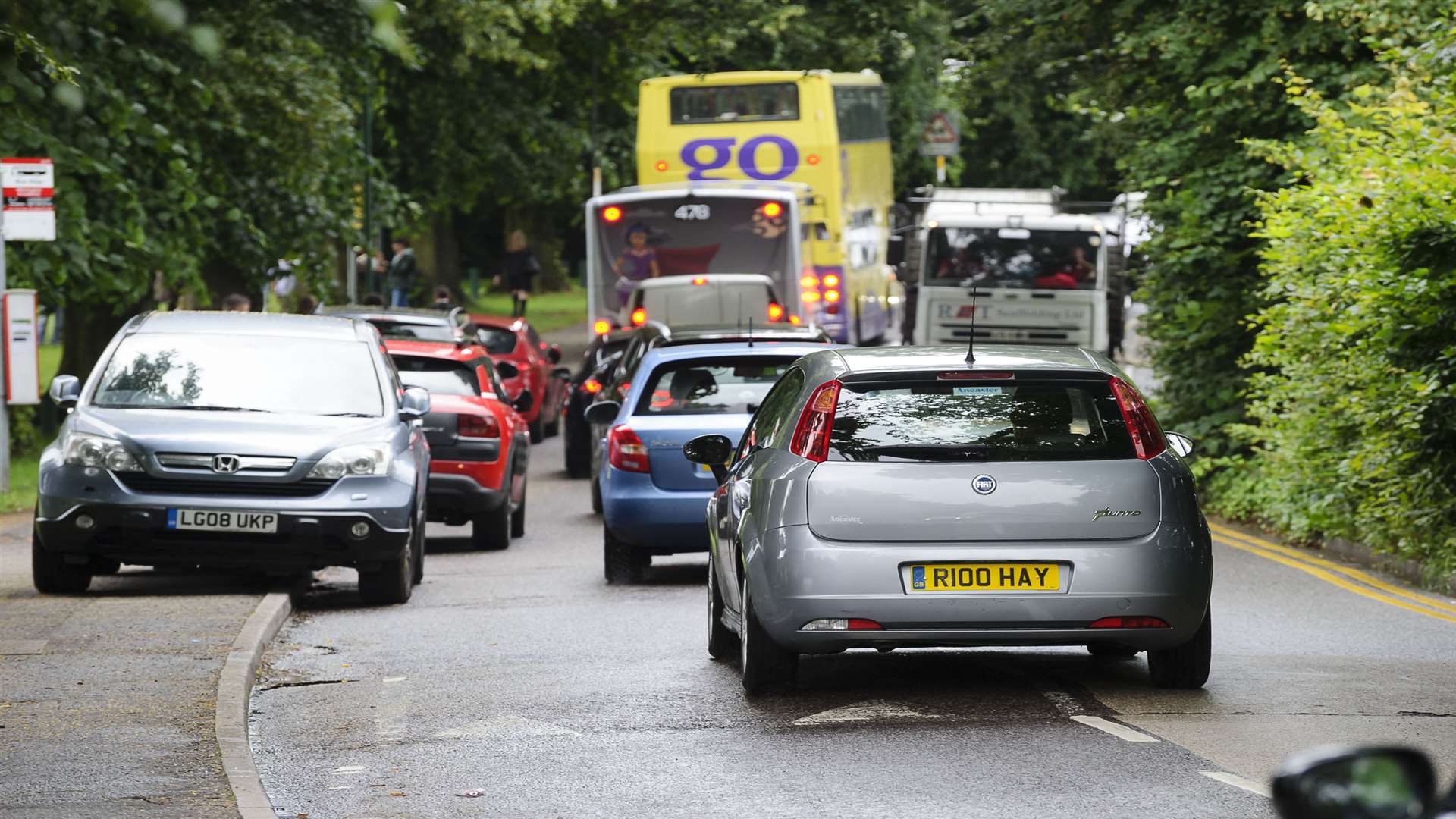 Traffic is a problem in Common Lane