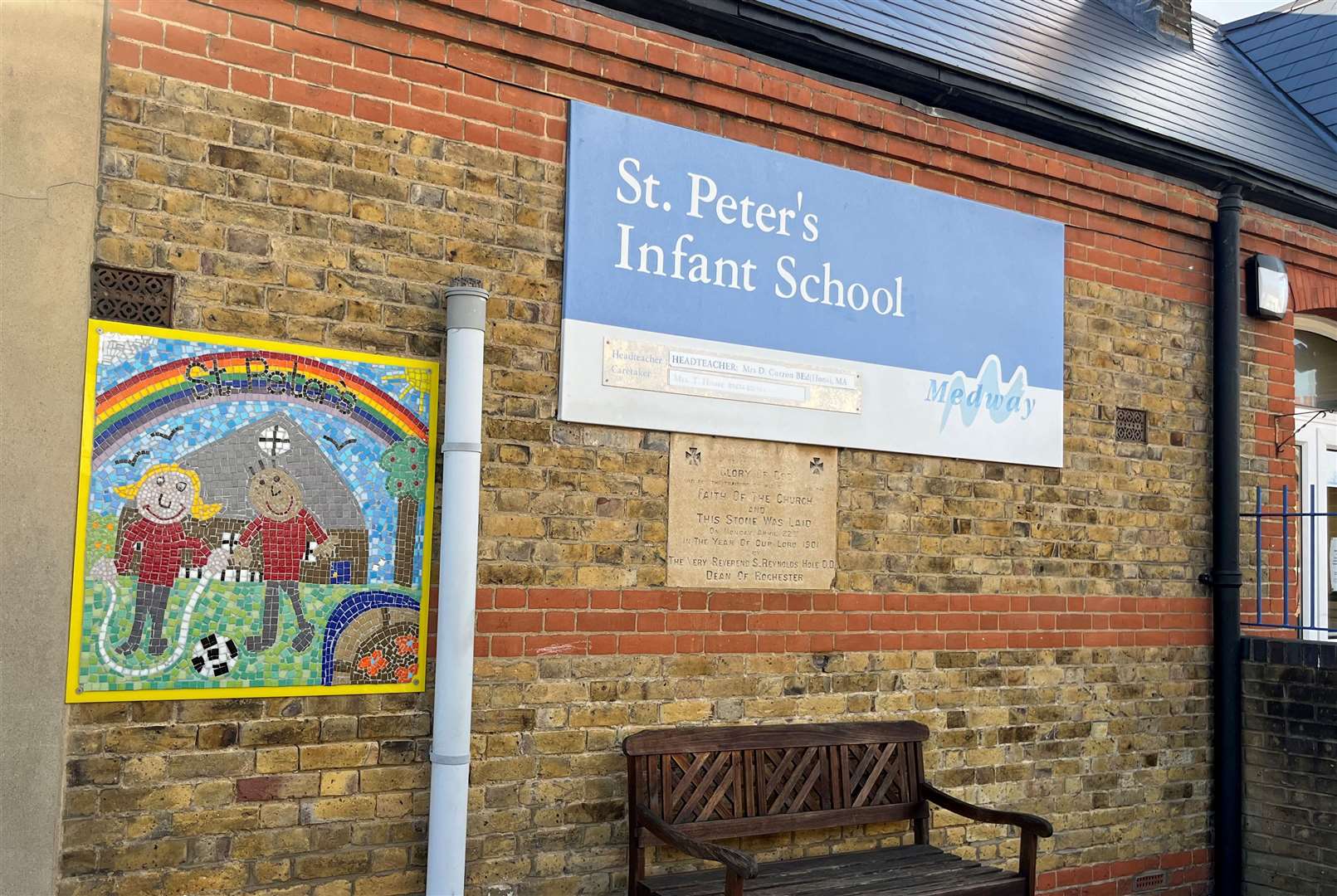 St Peter's Infant School in Holcombe Road, Rochester