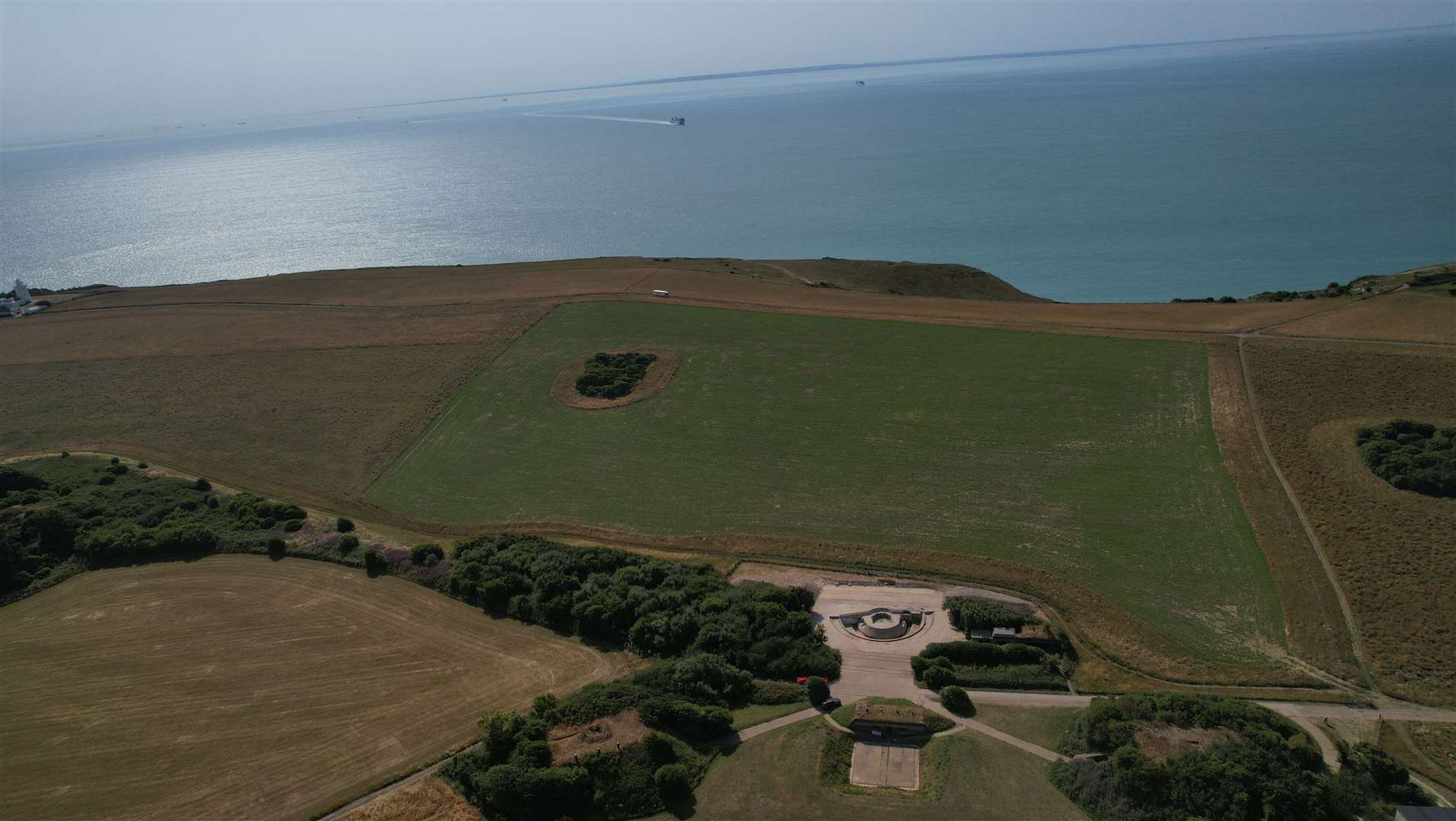 The Wanstone guns protected the nation during the Second World War. Picture: National Trust/Isle Heritage CIC