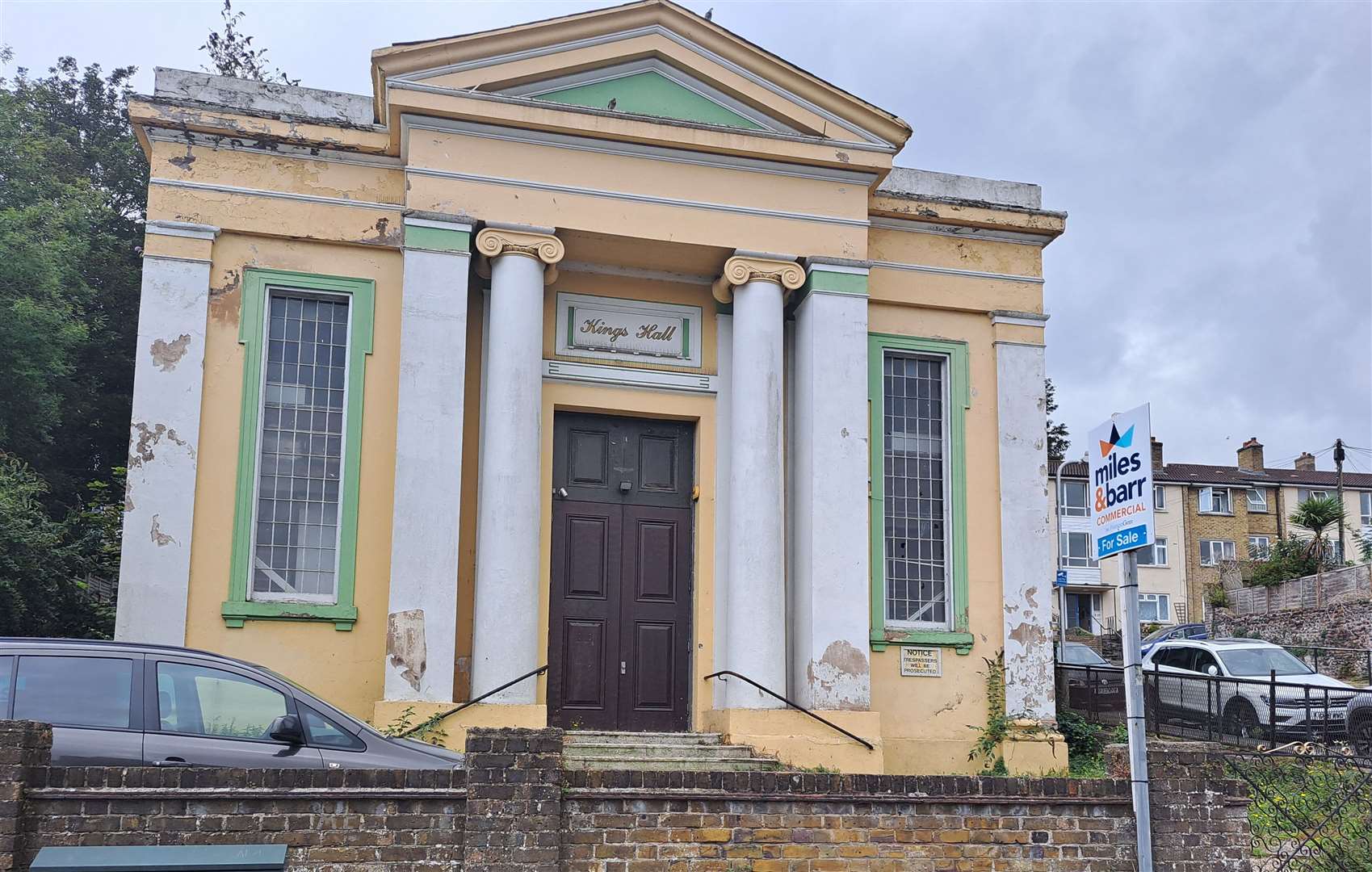 The landmark Kings Hall in London Road