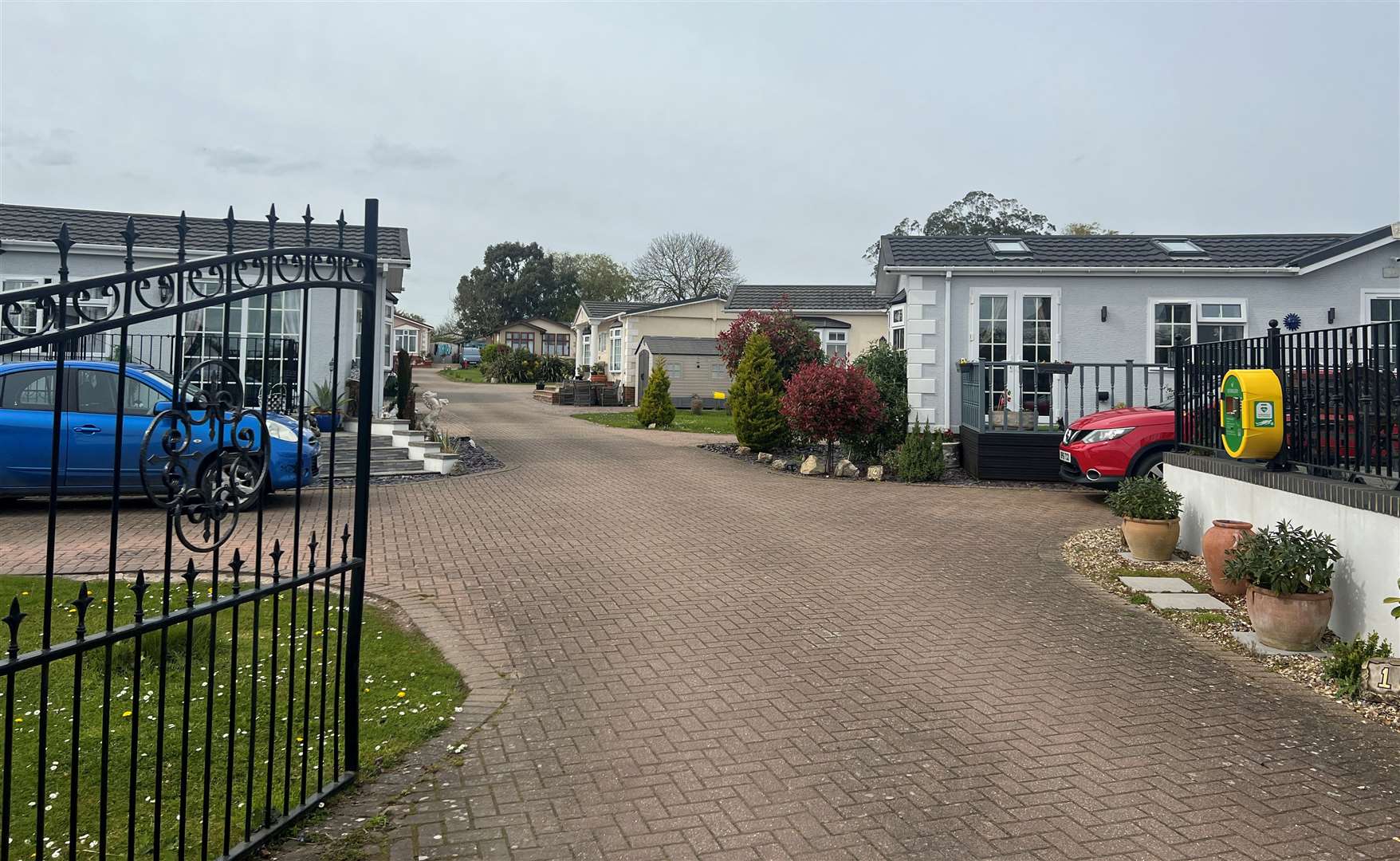 The chalets in Beverley Park, Eastchurch. Picture: Megan Carr