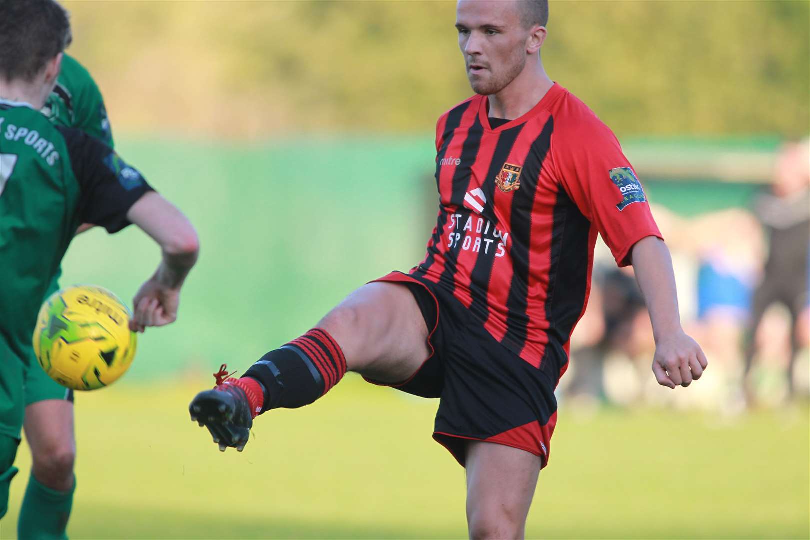 Sittingbourne midfielder Dan Parkinson Picture: John Westhrop