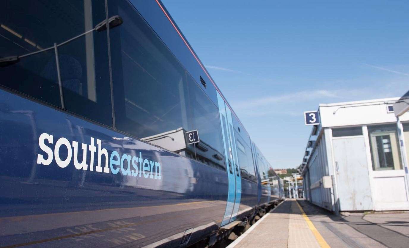 Train services in Faversham are delayed after reports a person is trespassing on the tracks