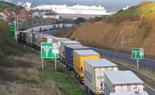 Previously, lorries have been left held up outside Aycliffe