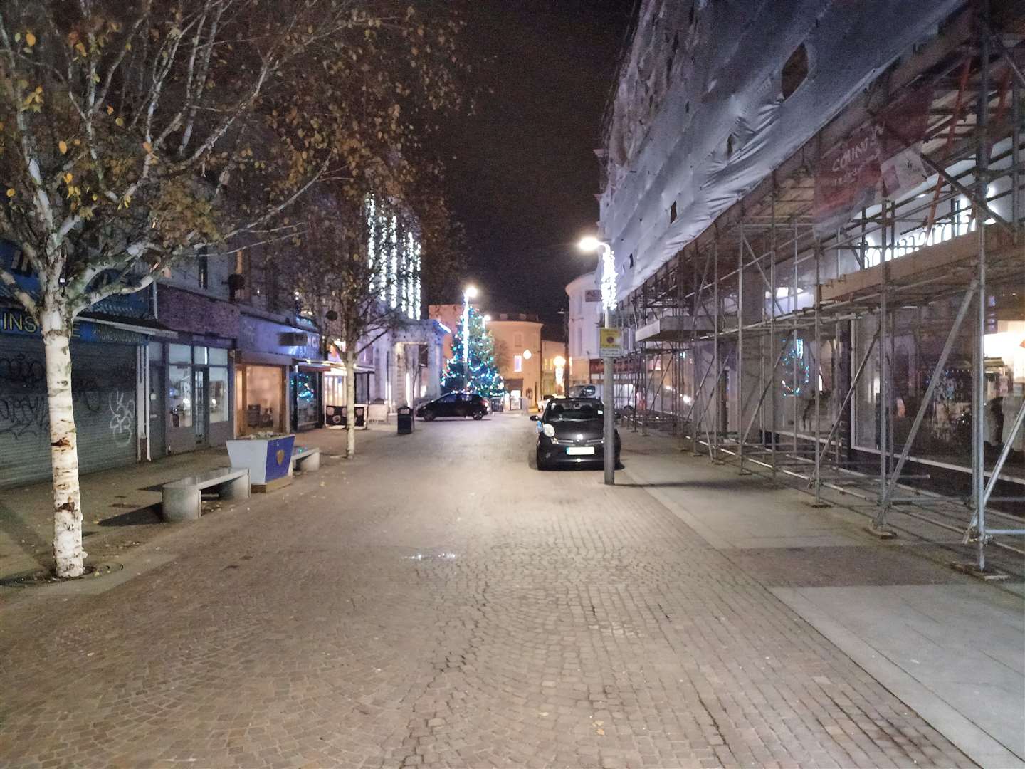 Guildhall Street in Folkestone, where legions of Londoners march down towards the Old High Street and the harbour arm