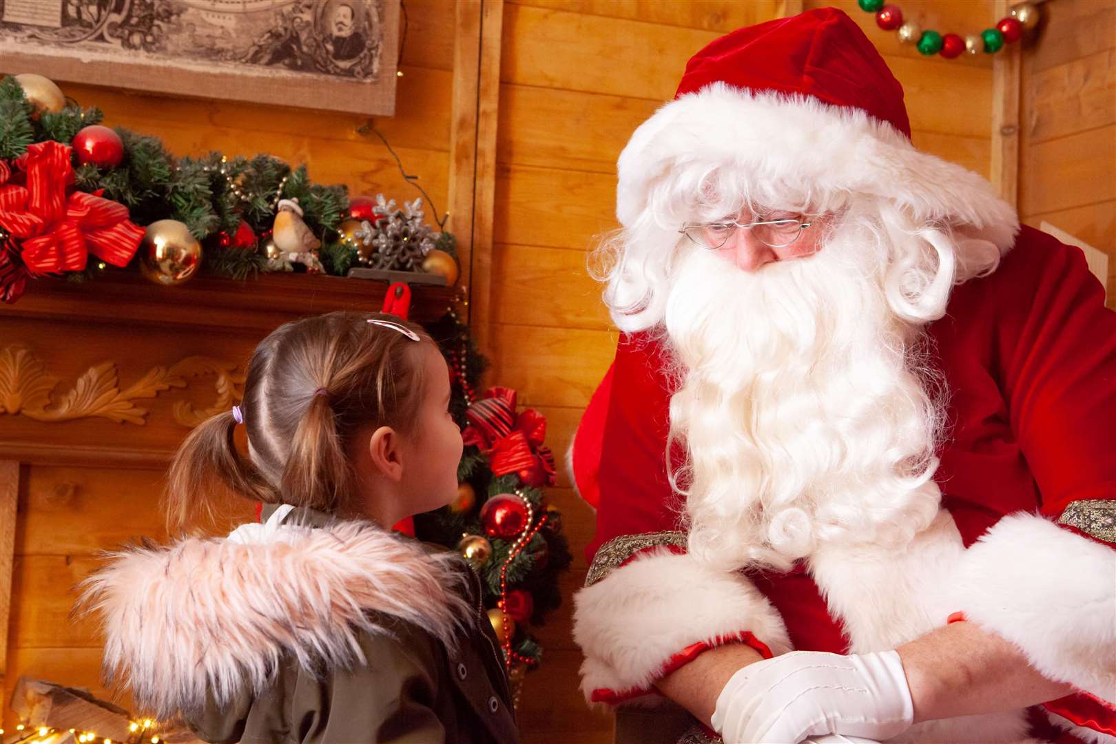 Father Christmas is making a special appearance at two events in Sandwich and Deal. Stock image