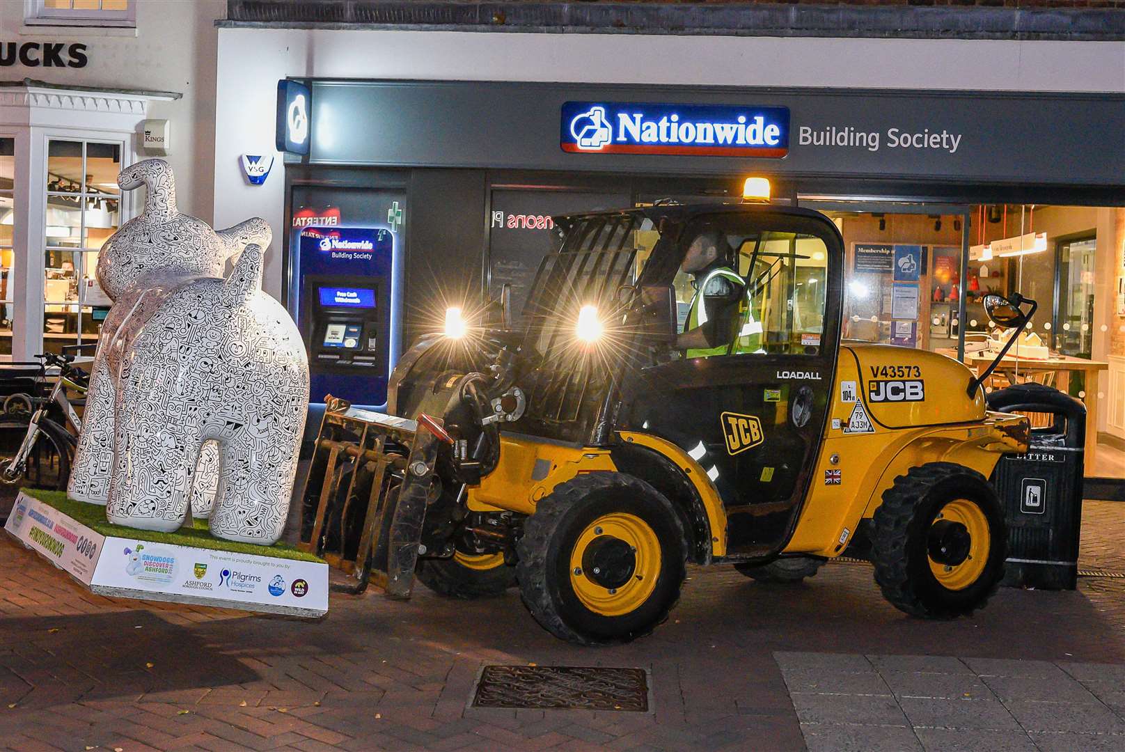 The spotlight will be on the Snowdogs, which were moved from the town's streets a couple of weeks ago. Picture: Alan Langley