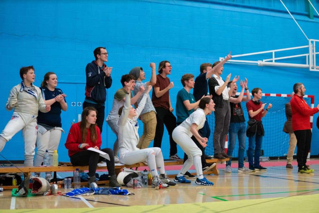 Fencing at the University of Kent