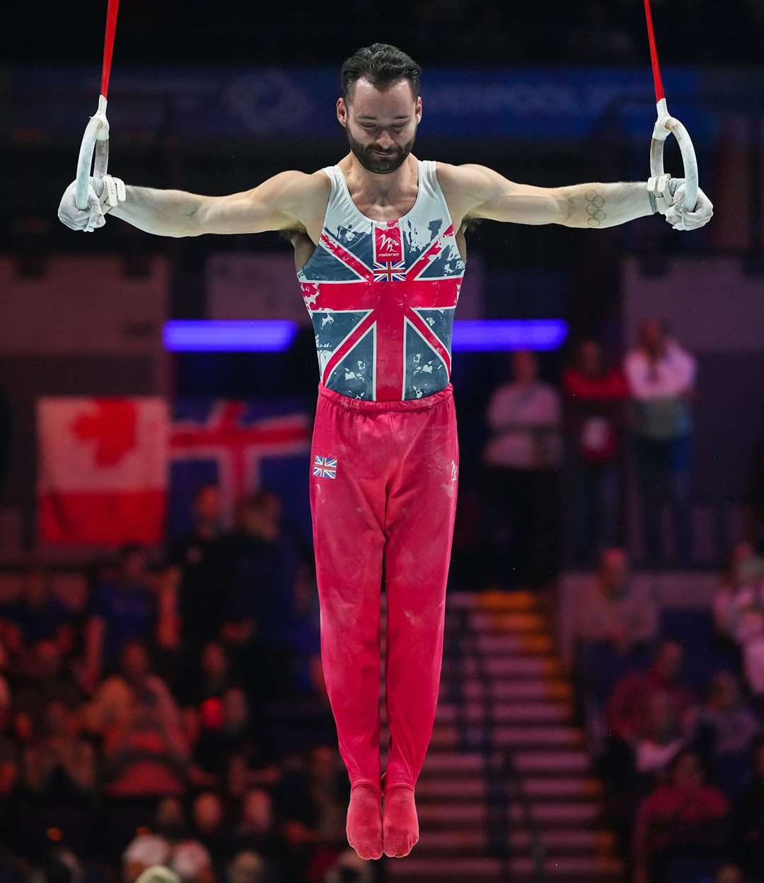 Maidstone's James Hall added World Championship team bronze to his medal collection. Picture: British Gymnastics