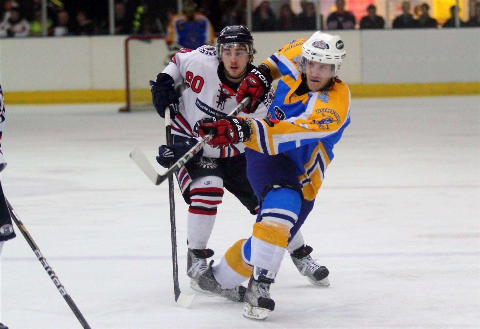 Invicta Dynamos up against Romford Raiders back in 2011 Picture: David Trevallion