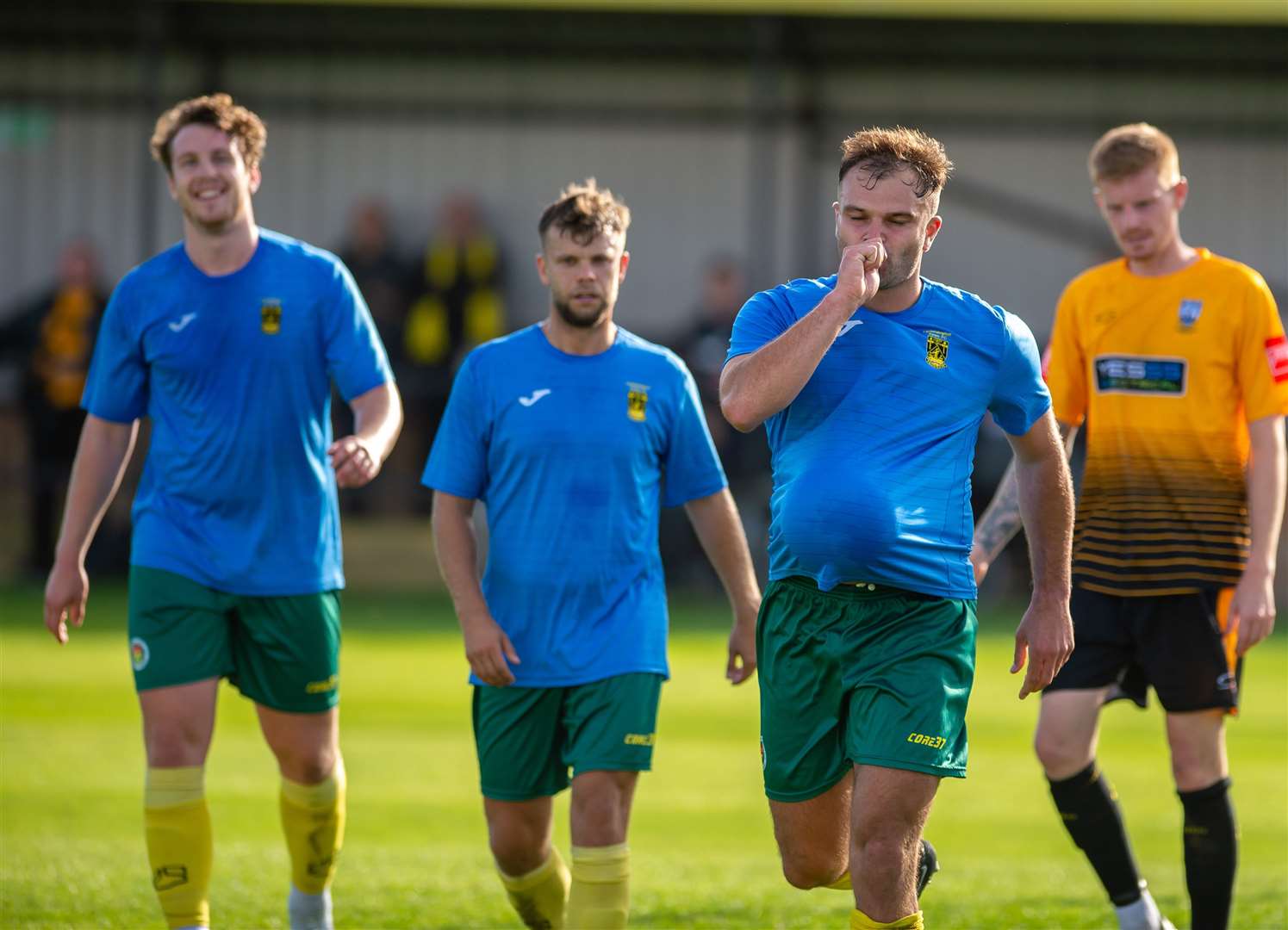 Gary Lockyer gives Ashford a 3-1 lead at Littlehampton Picture: Ian Scammell