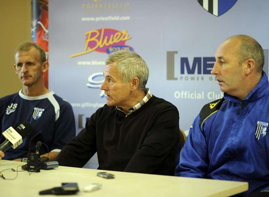 Gillingham manager Peter Taylor Picture: Barry Goodwin