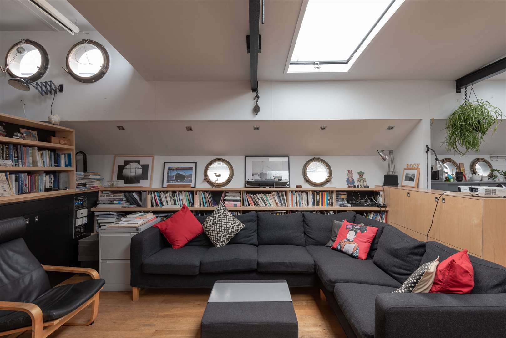 Light streams into the living area. Picture: Unique Property Company